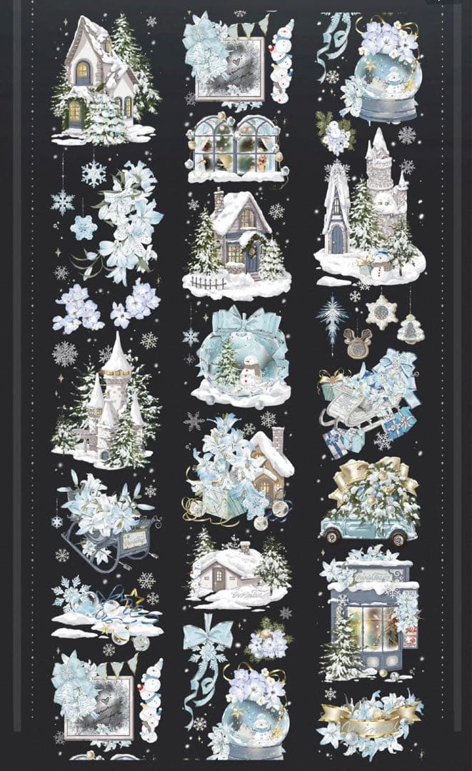 暮雪間 海外マステ 切り売り