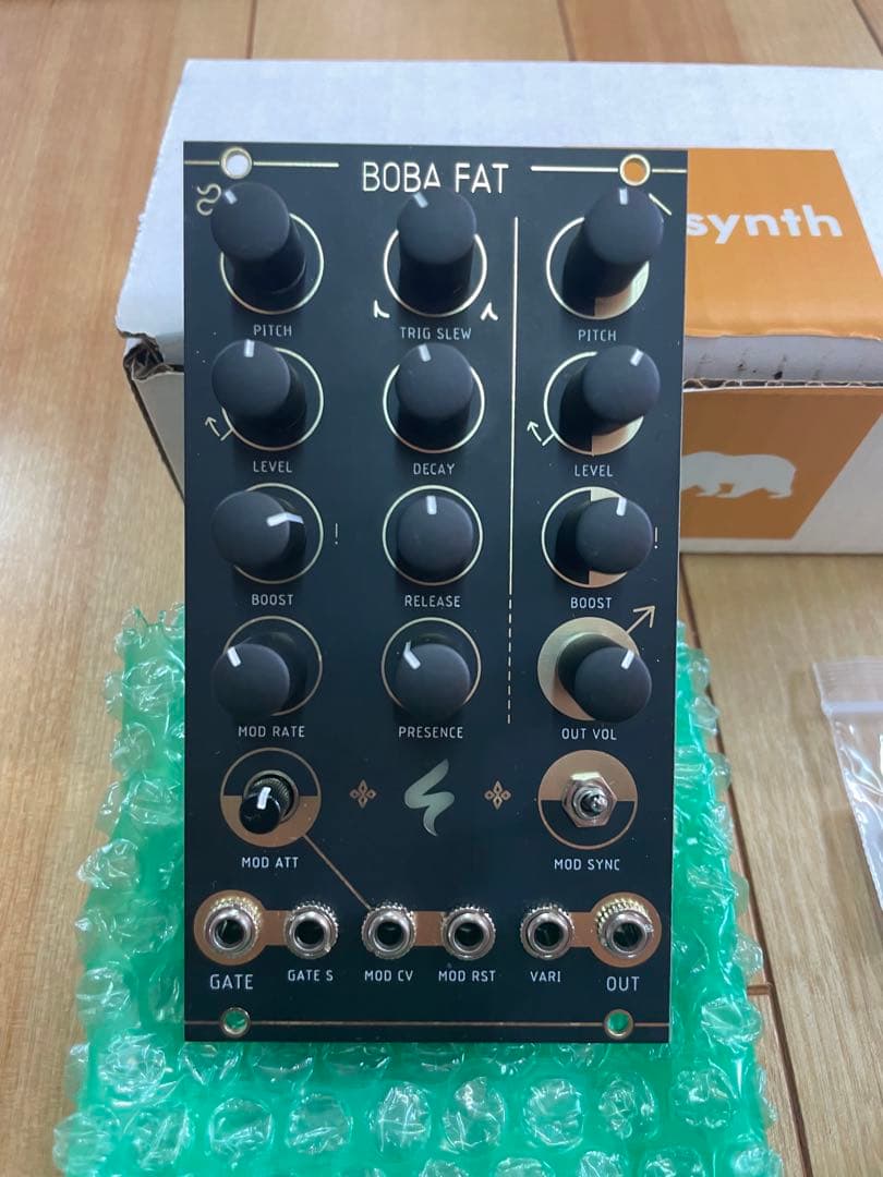 calsynth BOBA FAT モジュラーシンセ　未使用