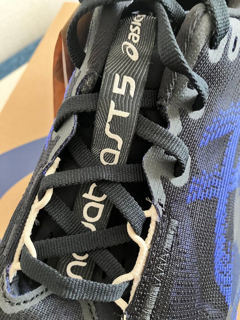 asics NOVABLAST 5 ノヴァブラスト 28.0 黒/コバルト