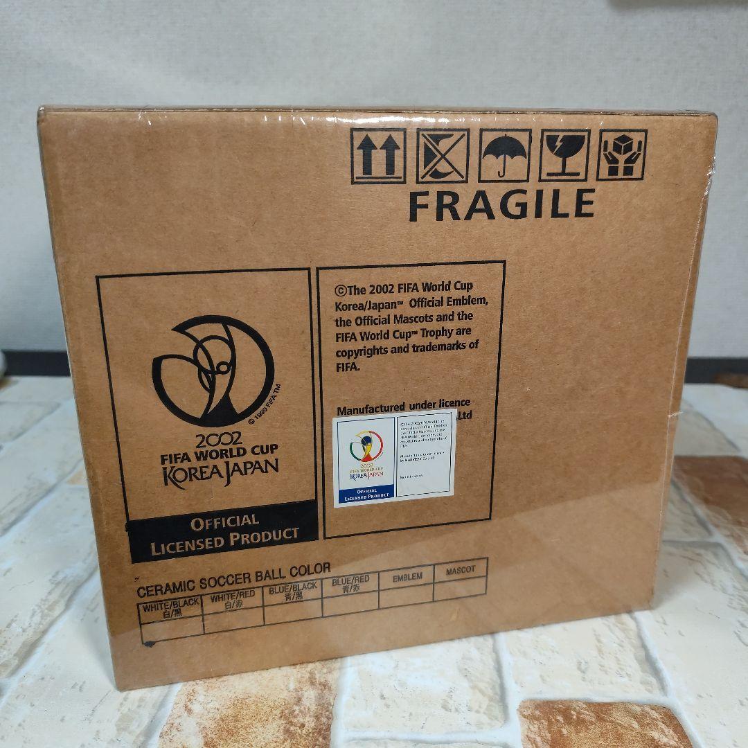 未開封品シュリンクワールドカップ公式ライセンス記念作品セラミックサッカーボール