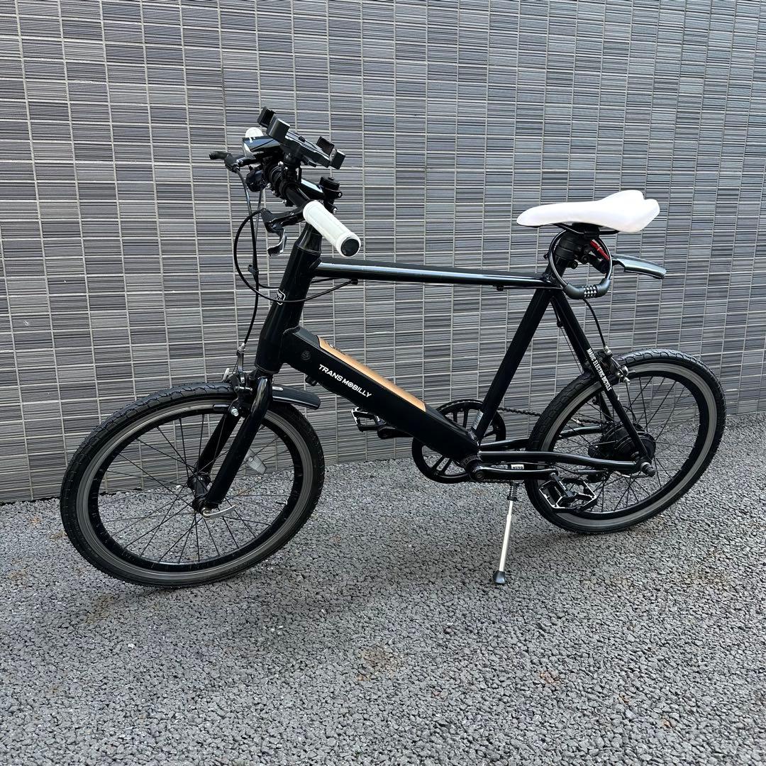 TRANS MOBILLYトランスモバイリー207E 電動アシスト自転車ブラック