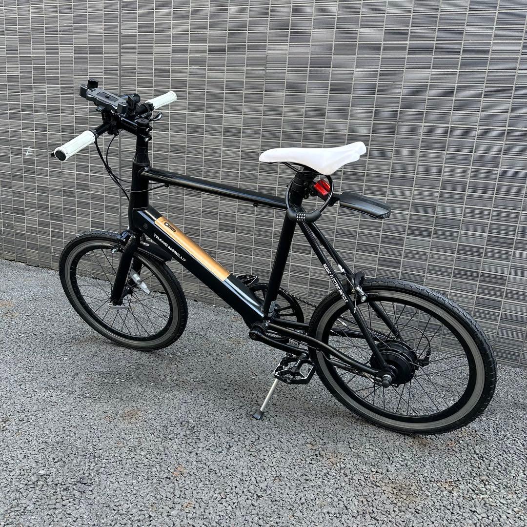 TRANS MOBILLYトランスモバイリー207E 電動アシスト自転車ブラック