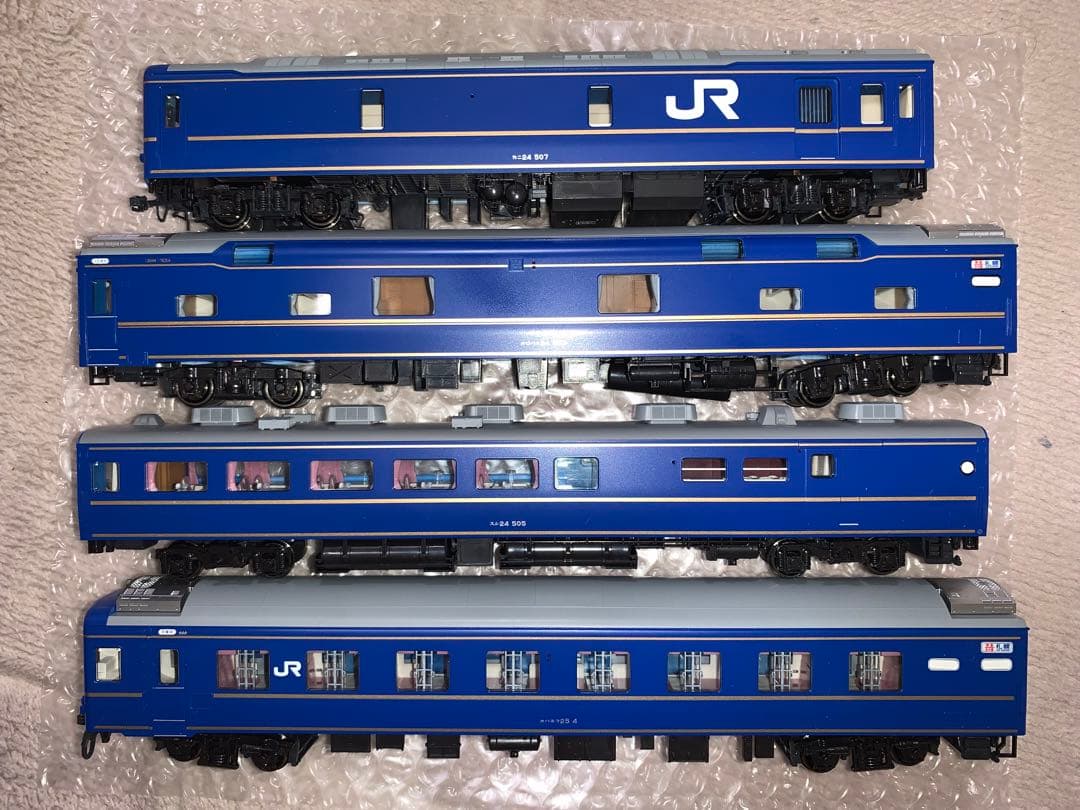 KATO HOゲージ 3-515 24系 寝台特急 北斗星 4両基本セット