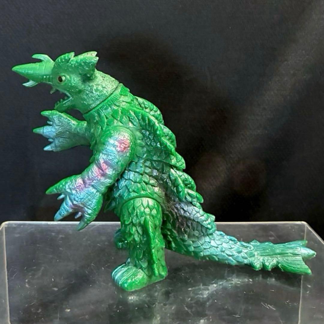 【当時物】■超獣 ガラン ソフビ /ポピー キングザウルス 足型/ A怪獣