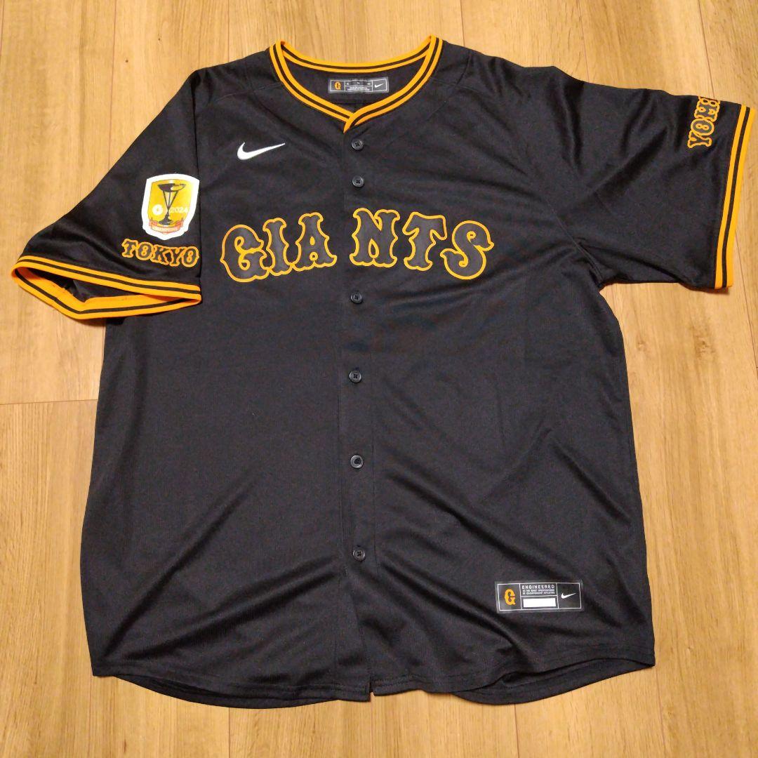 読売ジャイアンツ 坂本勇人 ブラックチャンピオンエンブレム ユニフォーム　XL