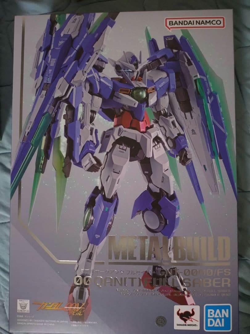 L BUILD メタルビルド ダブルオークアンタフルセイバー