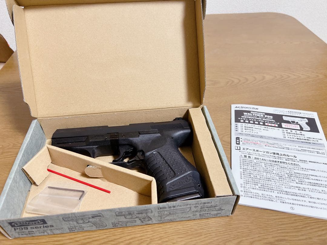 ワルサー P99 コンパクト ブローバック ブラック　マルゼン