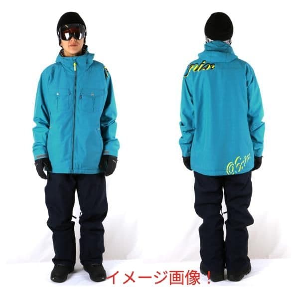 【新品】Xnix フェニックス スノーボードジャケット(M)☆ターコイズ☆