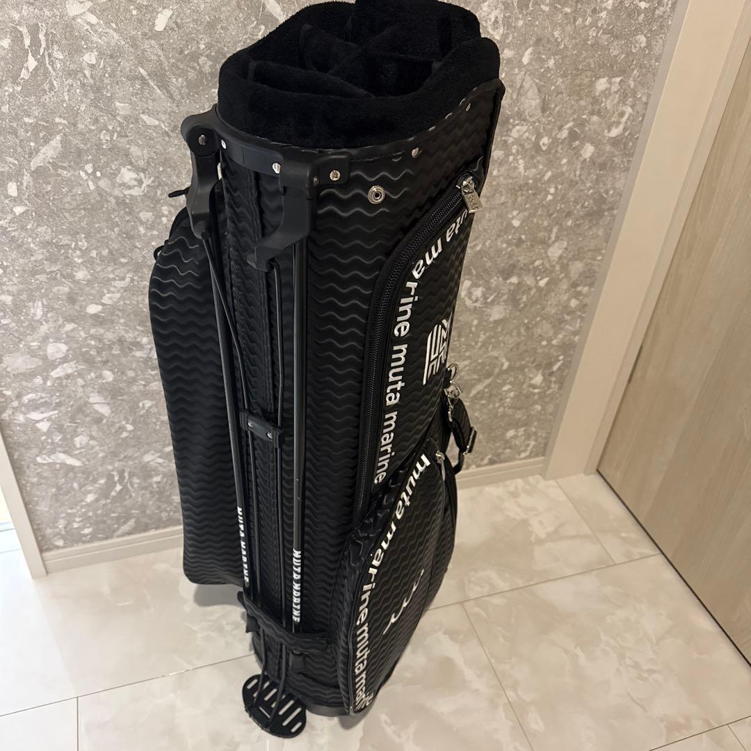 完売品‼️muta marine ゴルフキャディバッグ 黒