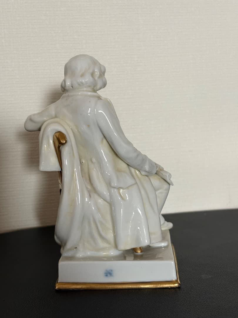 アンティーク磁器人形 【バッハ・ベートーベン・シューベルト 3大作曲家】