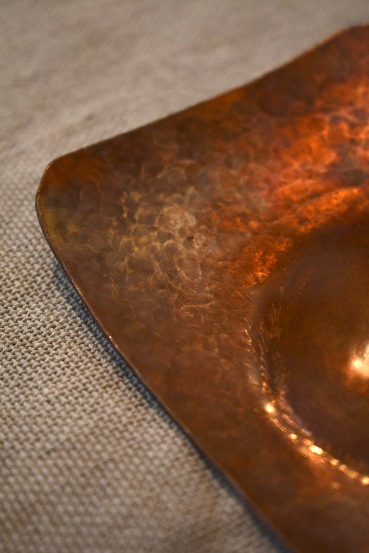 水野正美　真鍮プレート　お皿　燭台　カトラリー　茶器　ブロカント　作家　民藝