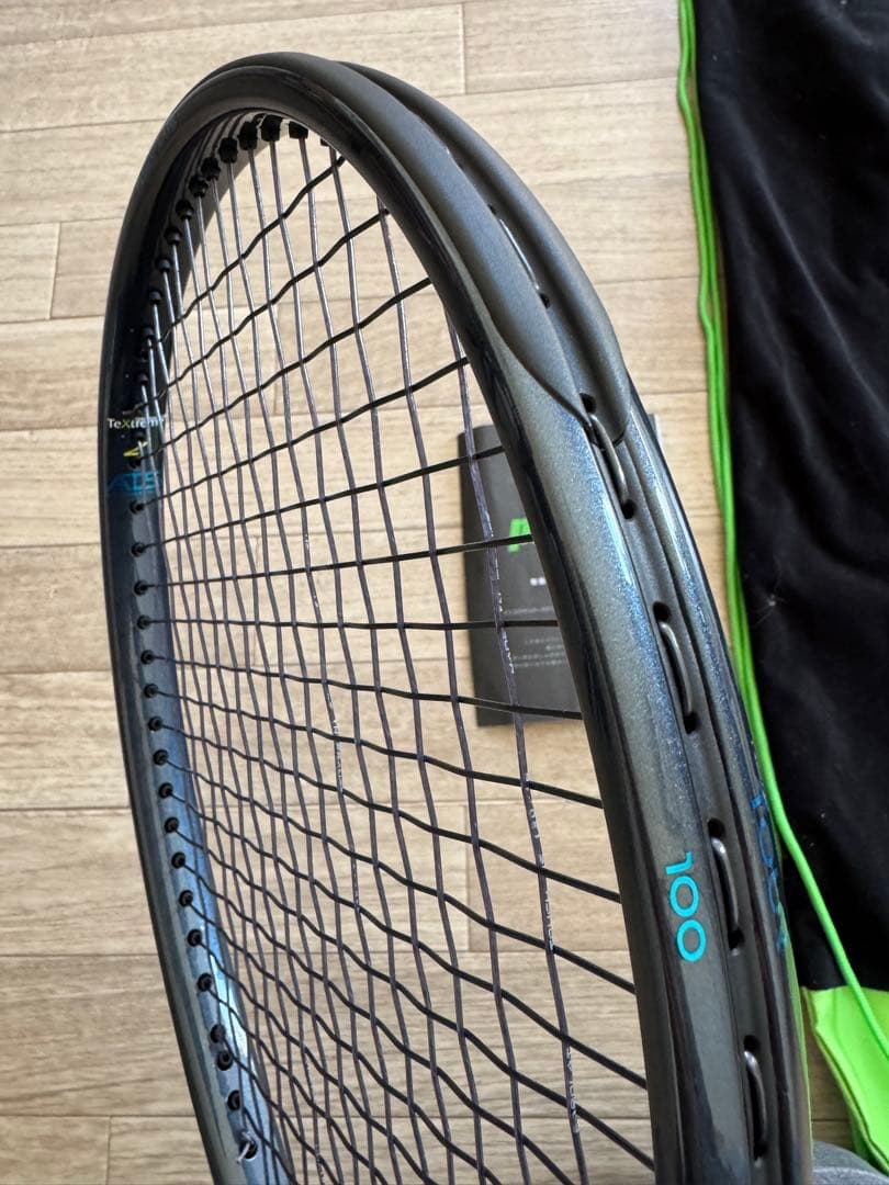 【ほぼ新品】プリンス TOUR100 310g G3 VSナチュラル張上済