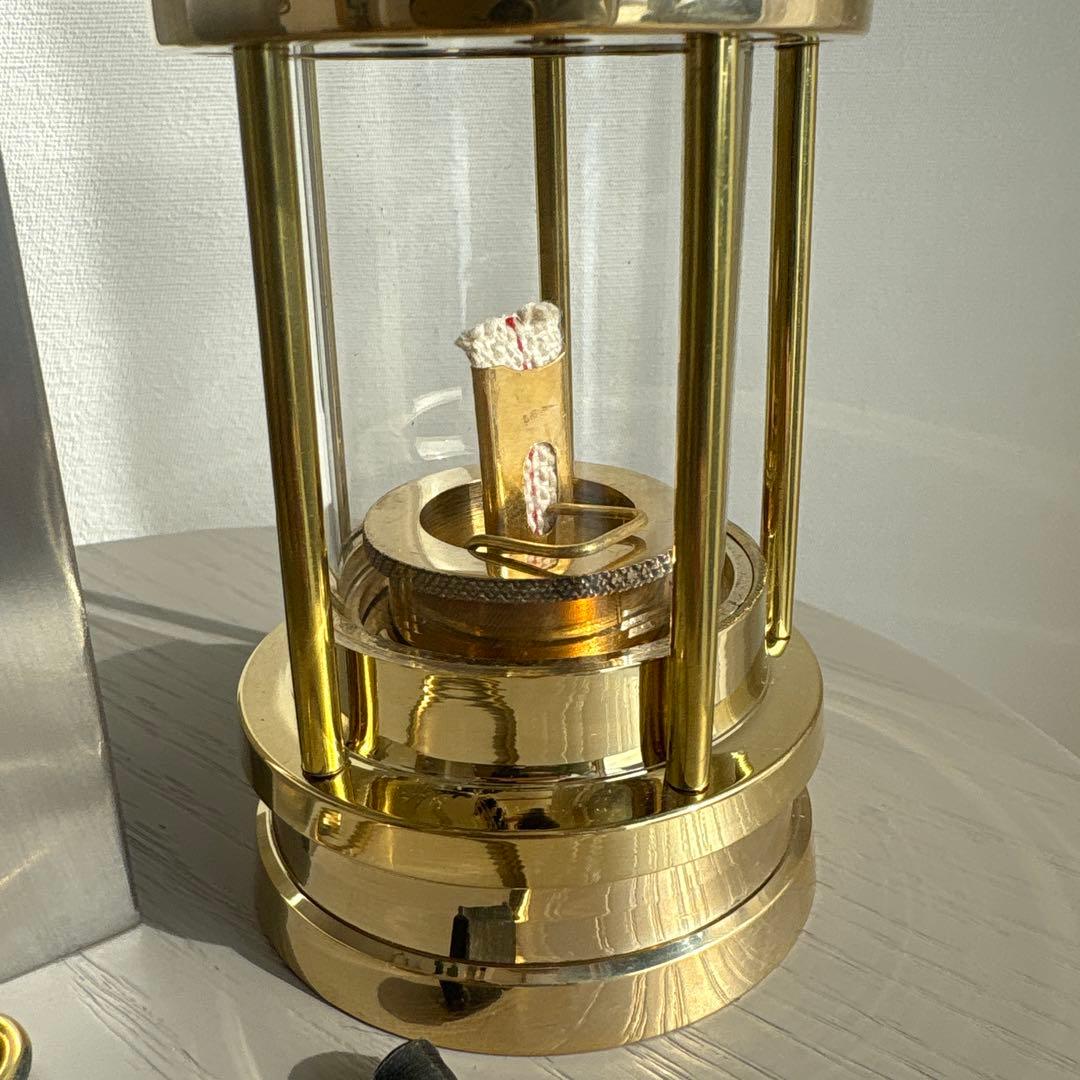 新品未使用　マイナーズランプ　マイナーズランタン シリアルナンバー入　真鍮製