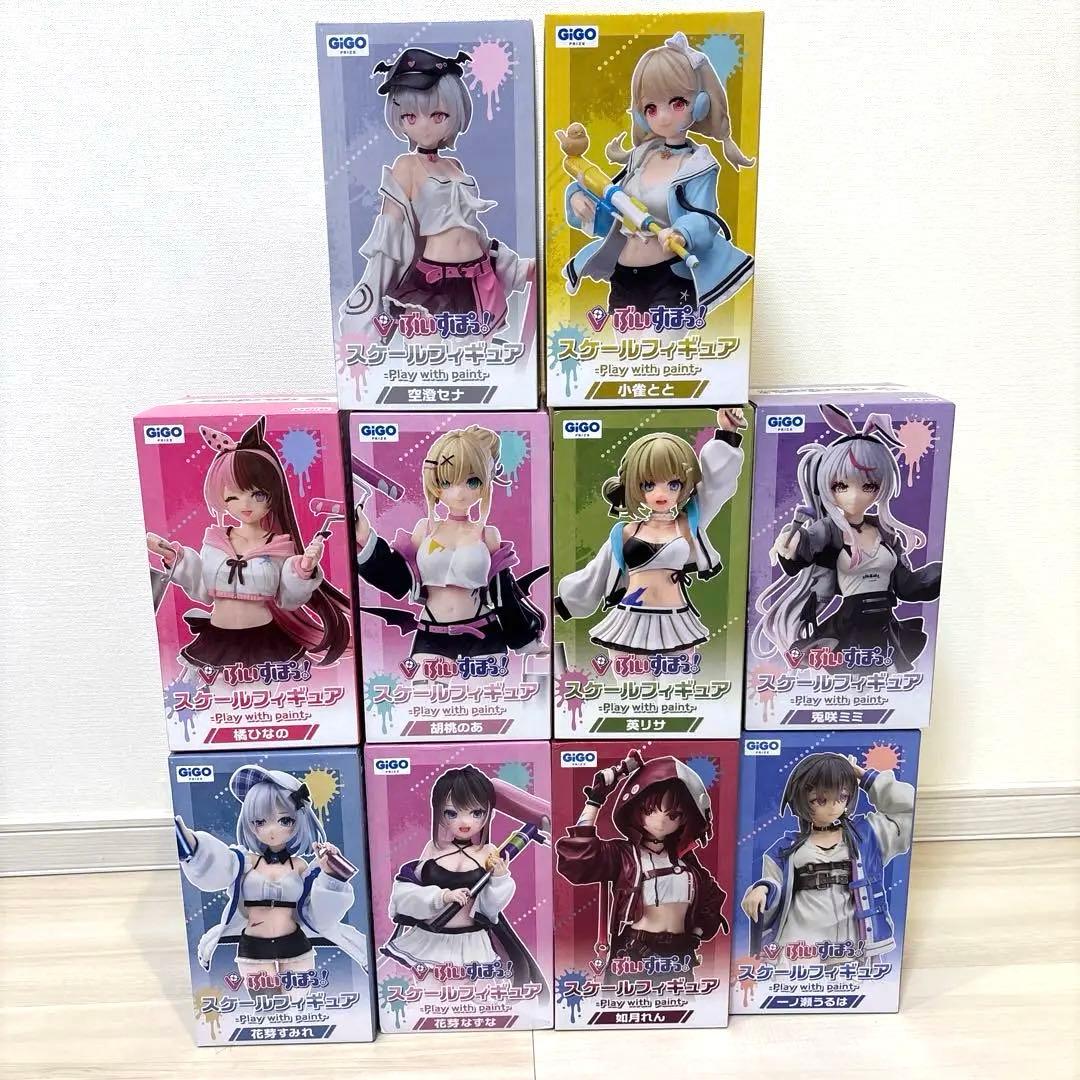 ぶいすぽっ！GiGO限定スケールフィギュア -Play with paint-