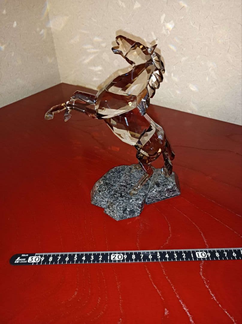 フィギュリン3点★美術館の様なお部屋に★スワロフスキー★