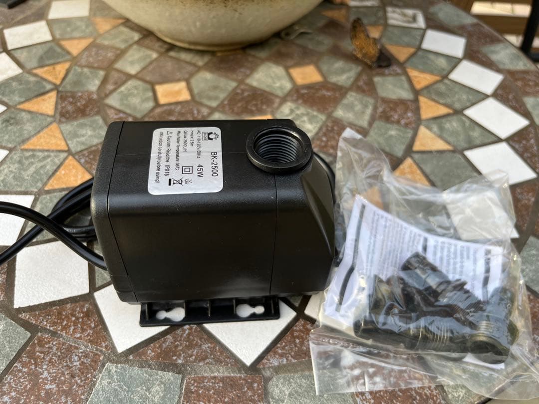 45w水中ポンプ付き大型水槽用万能フィルター 外部式飼育濾過器装置オーバーフロー