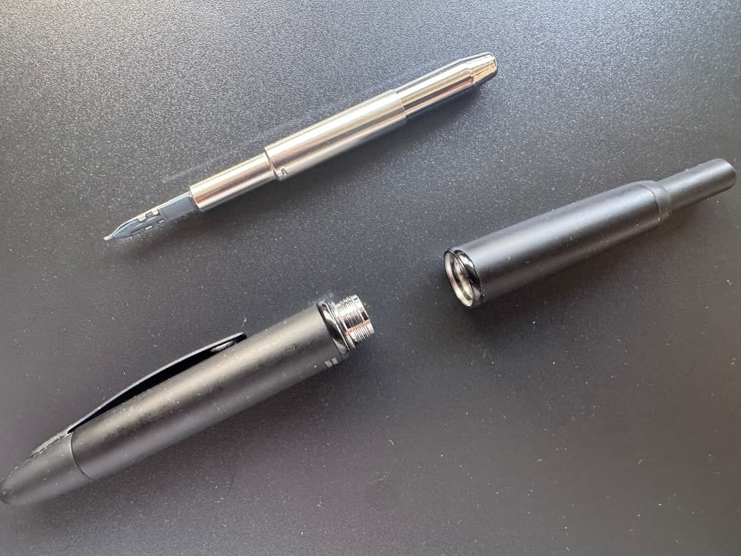 PILOT Capless パイロット キャップレス マットブラック M