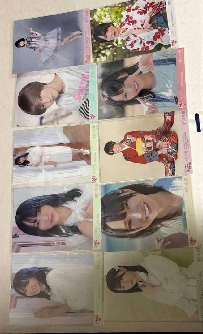 イコラブ 野口衣織 生写真 ＝Love