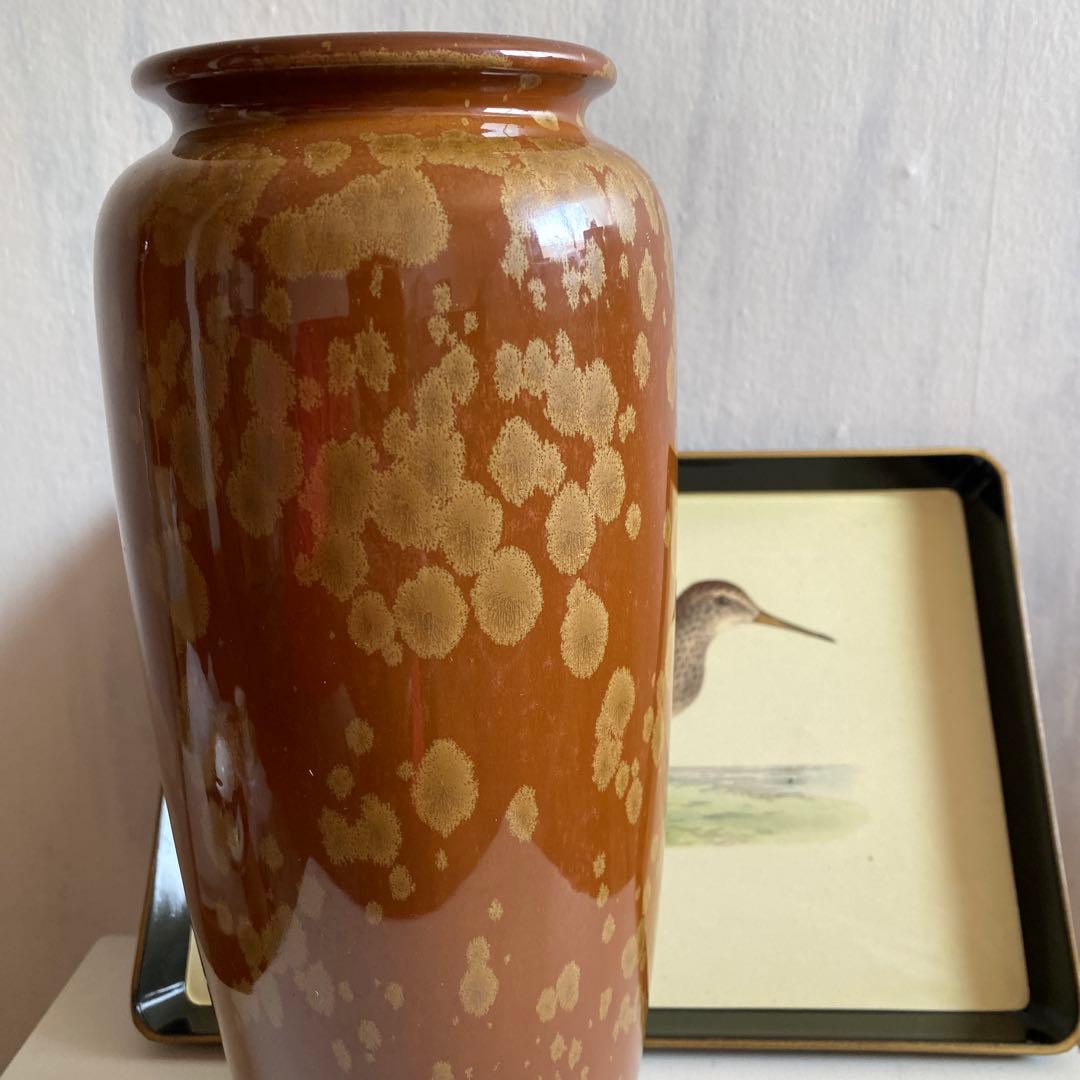 窯変の花瓶　高さ30cm