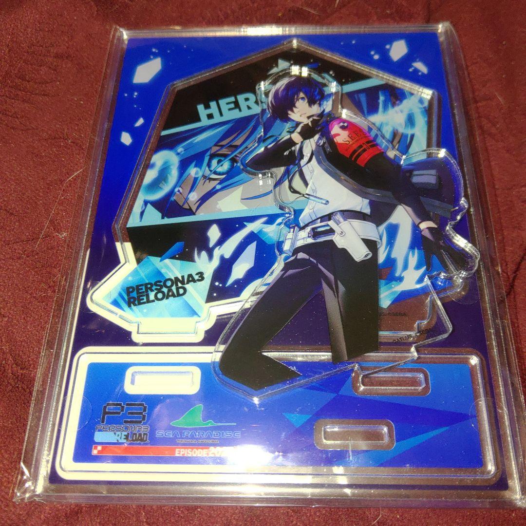 (4) ペルソナ3リロード　アクリルジオラマ　主人公　結城理　八景島