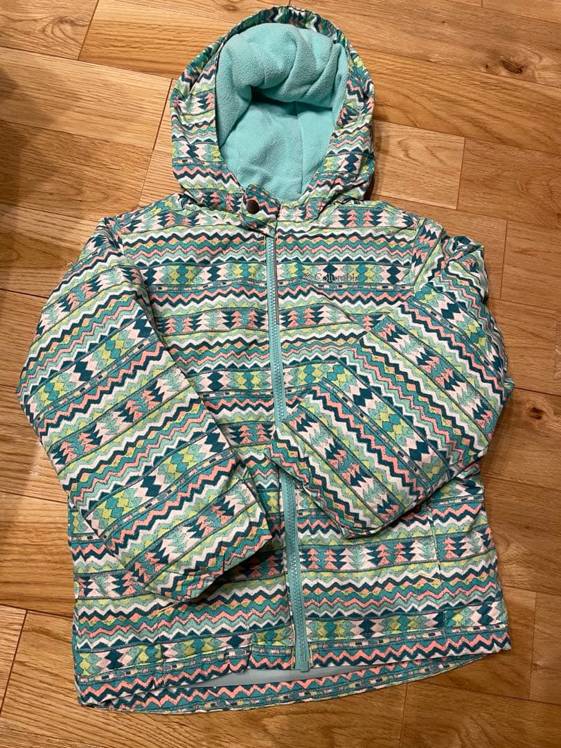 クリーニング済み　コロンビア　フロスティスロープセット　6-7y(xs) スキー