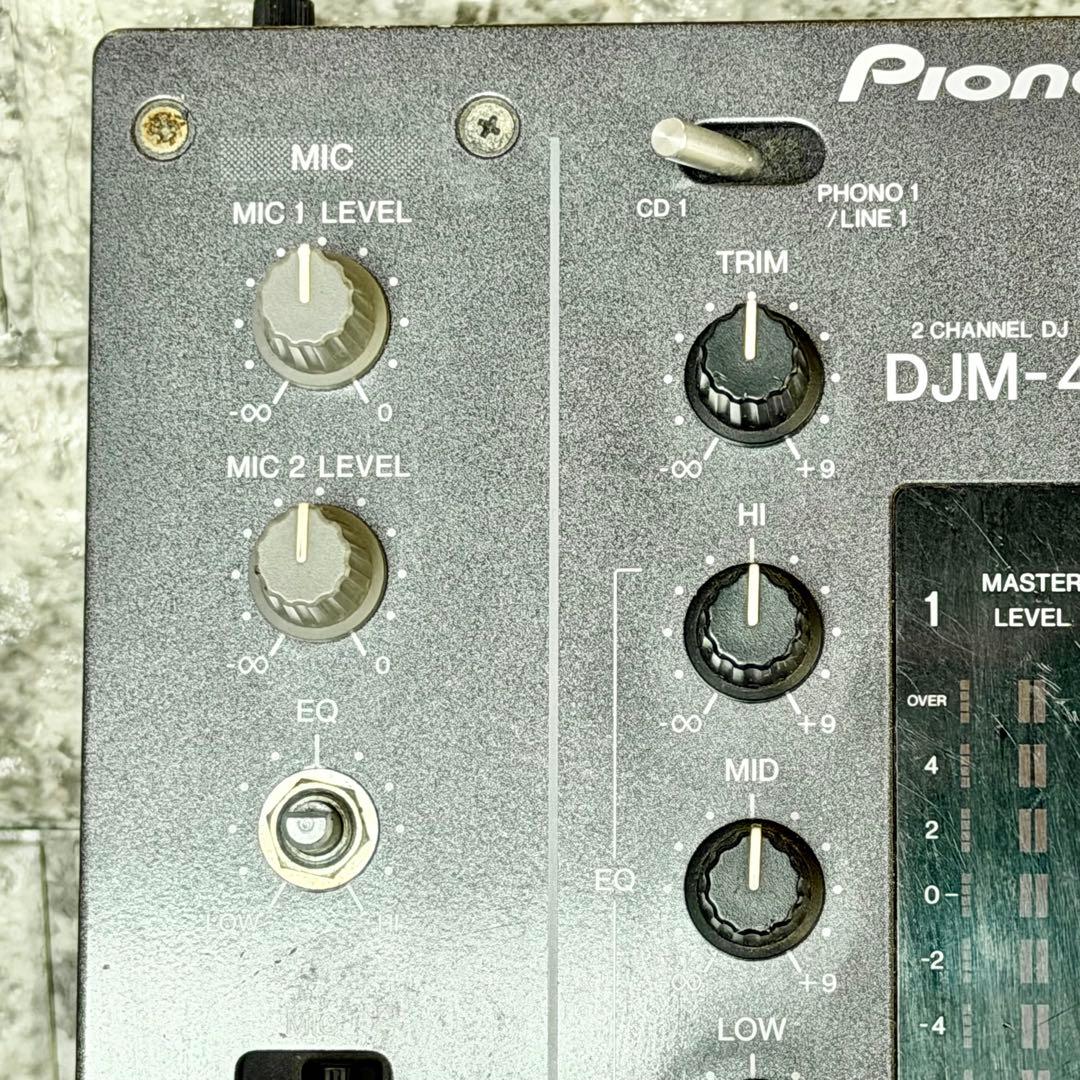ジャンク品 Pioneer DJ「DJM-400」コンパクトDJミキサー