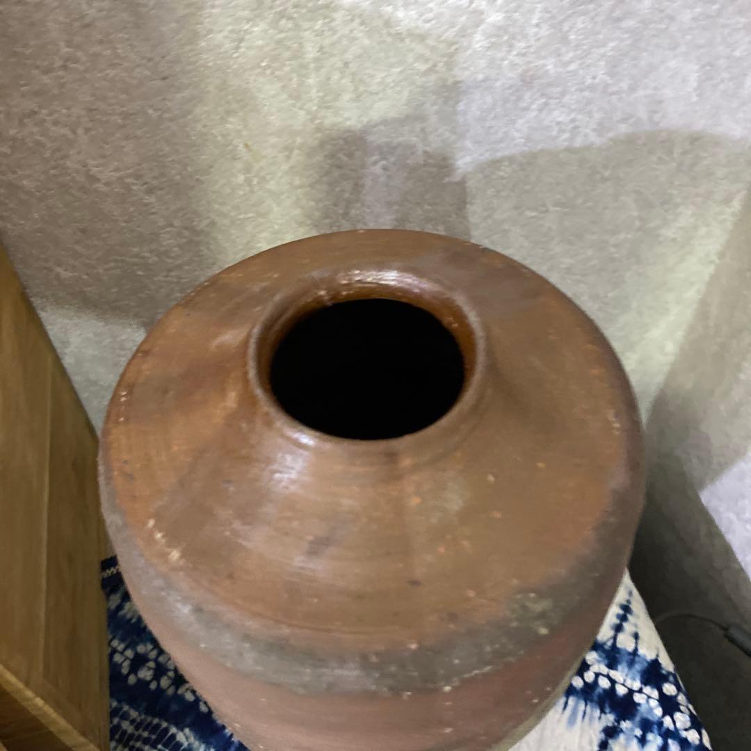 中村六郎　備前　花入