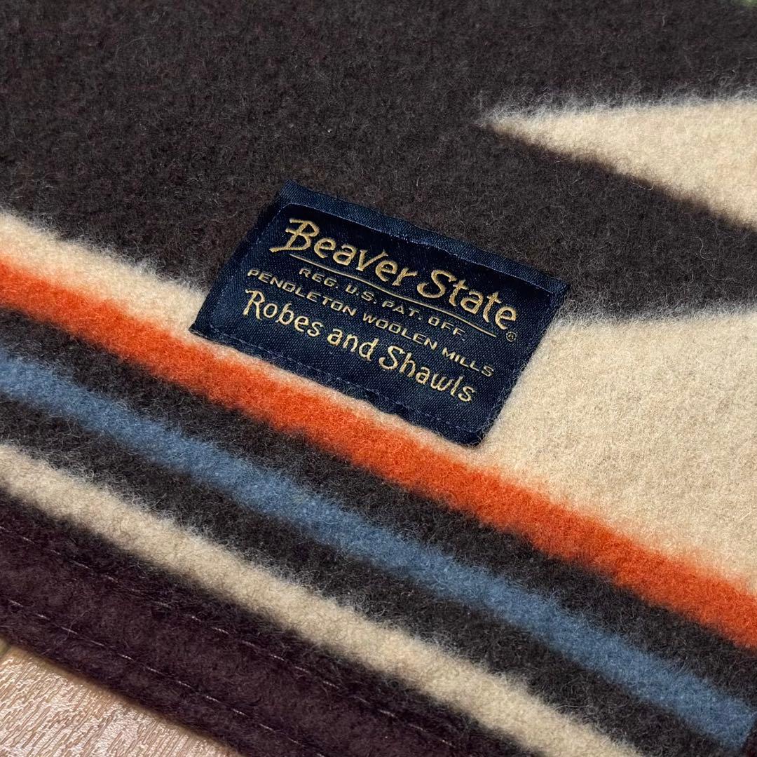 USA製 Pendleton ペンドルトン ウールブランケット約82×106cm
