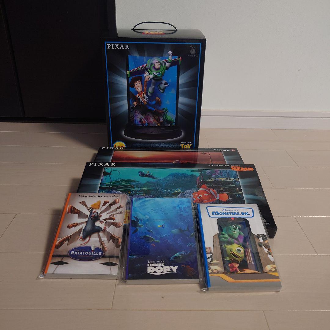 ピクサー1番くじラストワン、マグボード、ポストカードセット