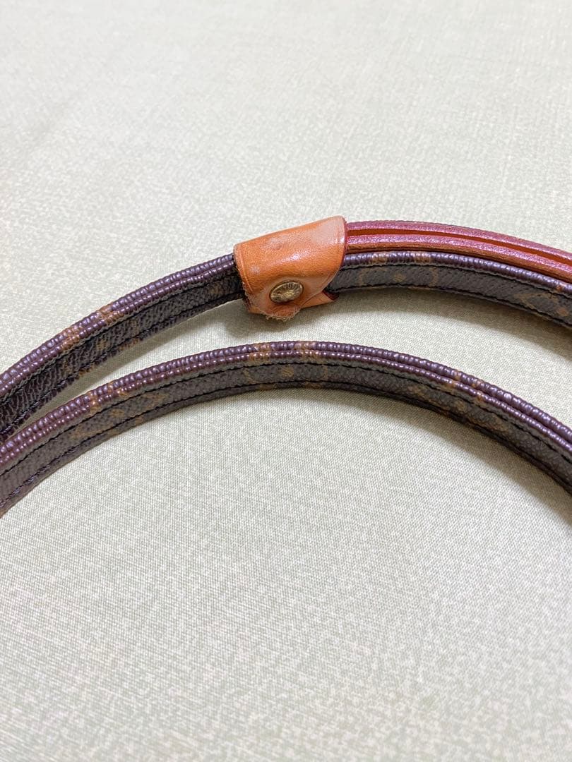 LOUIS VUITTON ルイヴィトン リード 小型犬 モノグラム レザー