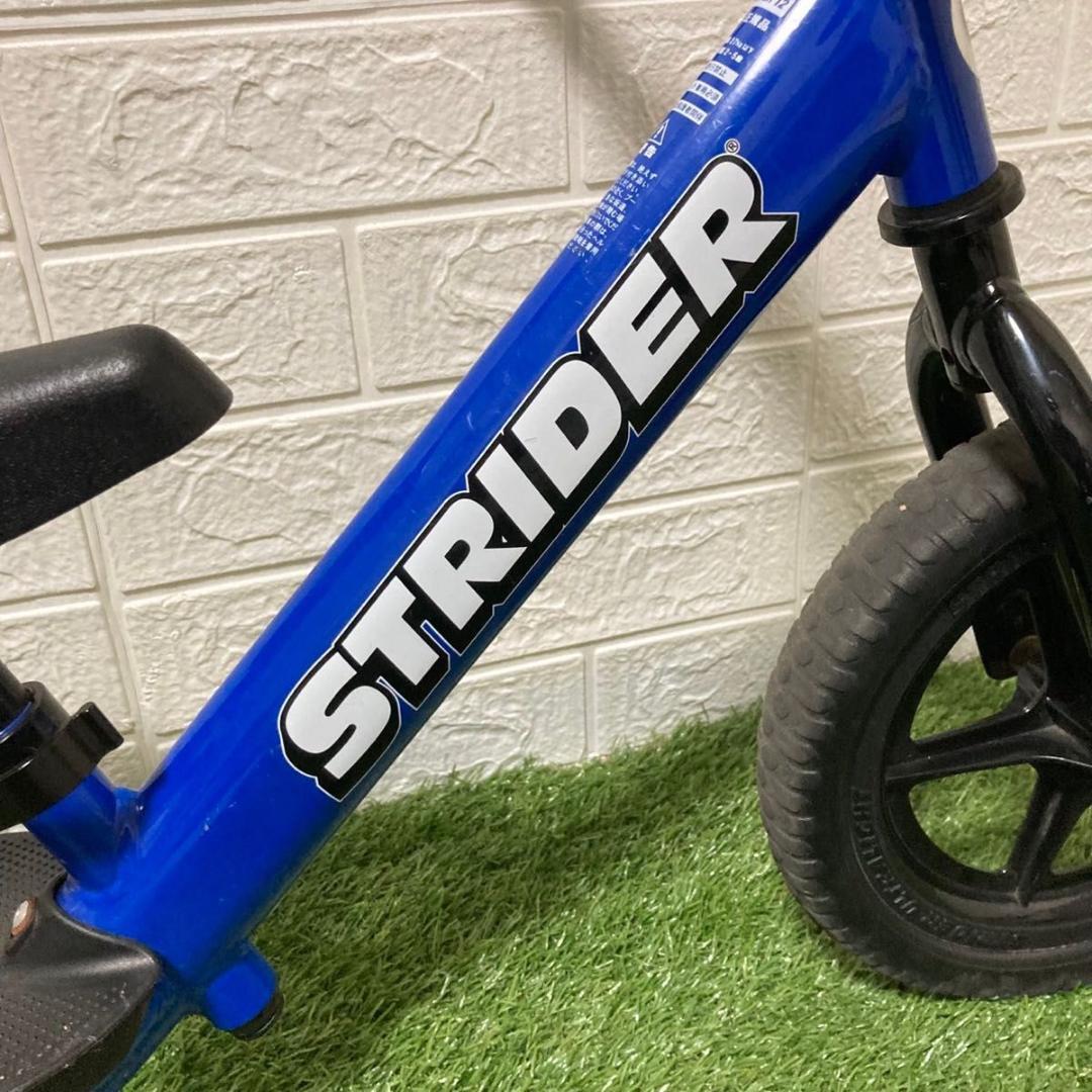 【美品】ストライダー スポーツモデル 12インチ ブルー　日本正規品