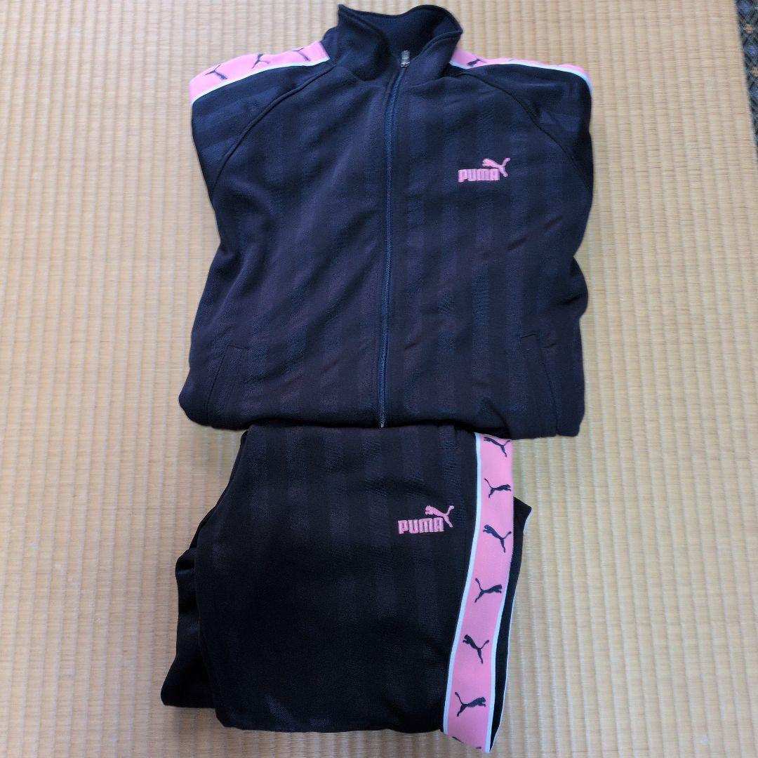 プーマ セットアップ ジャージ レア ネイビー ピンク　希少　美品