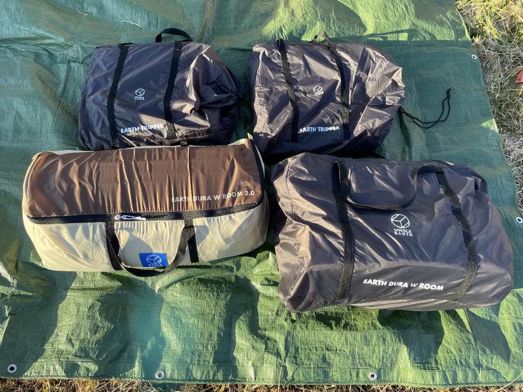 ホールアース　デュラWルーム　コンフォートコンプリート　マット（前室・寝室）付