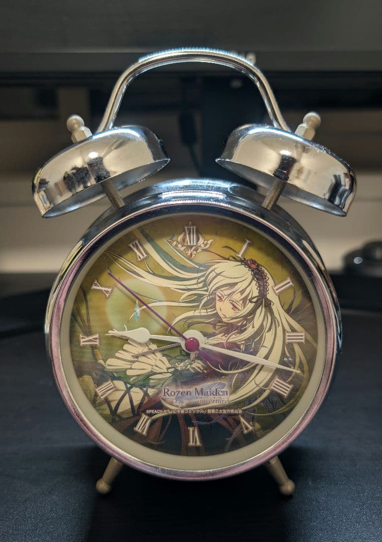 【良品】田中理恵　音声入り目覚まし時計 ローゼンメイデン オーベルテューレ