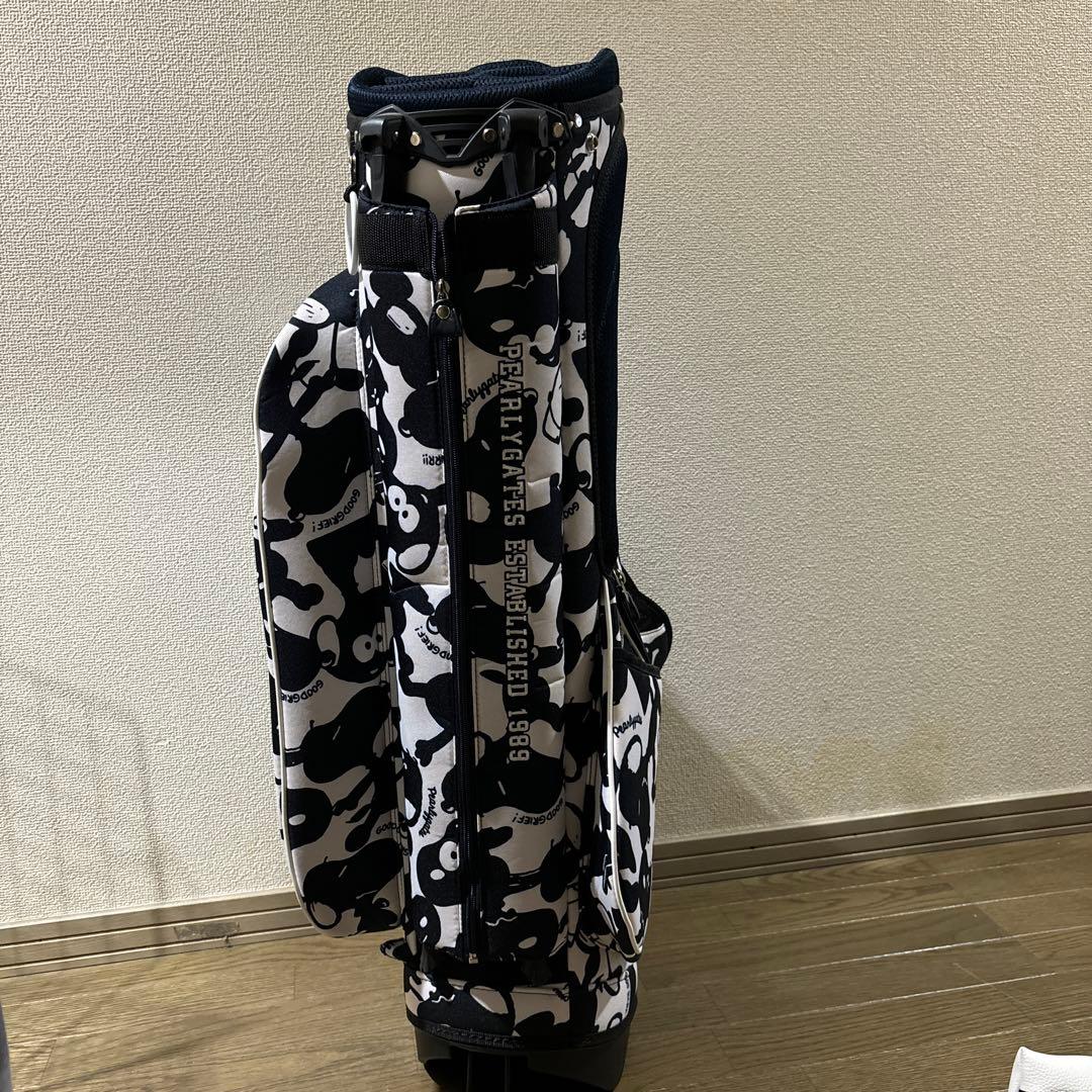 PEARLY GATES スヌーピー柄キャディバッグ
