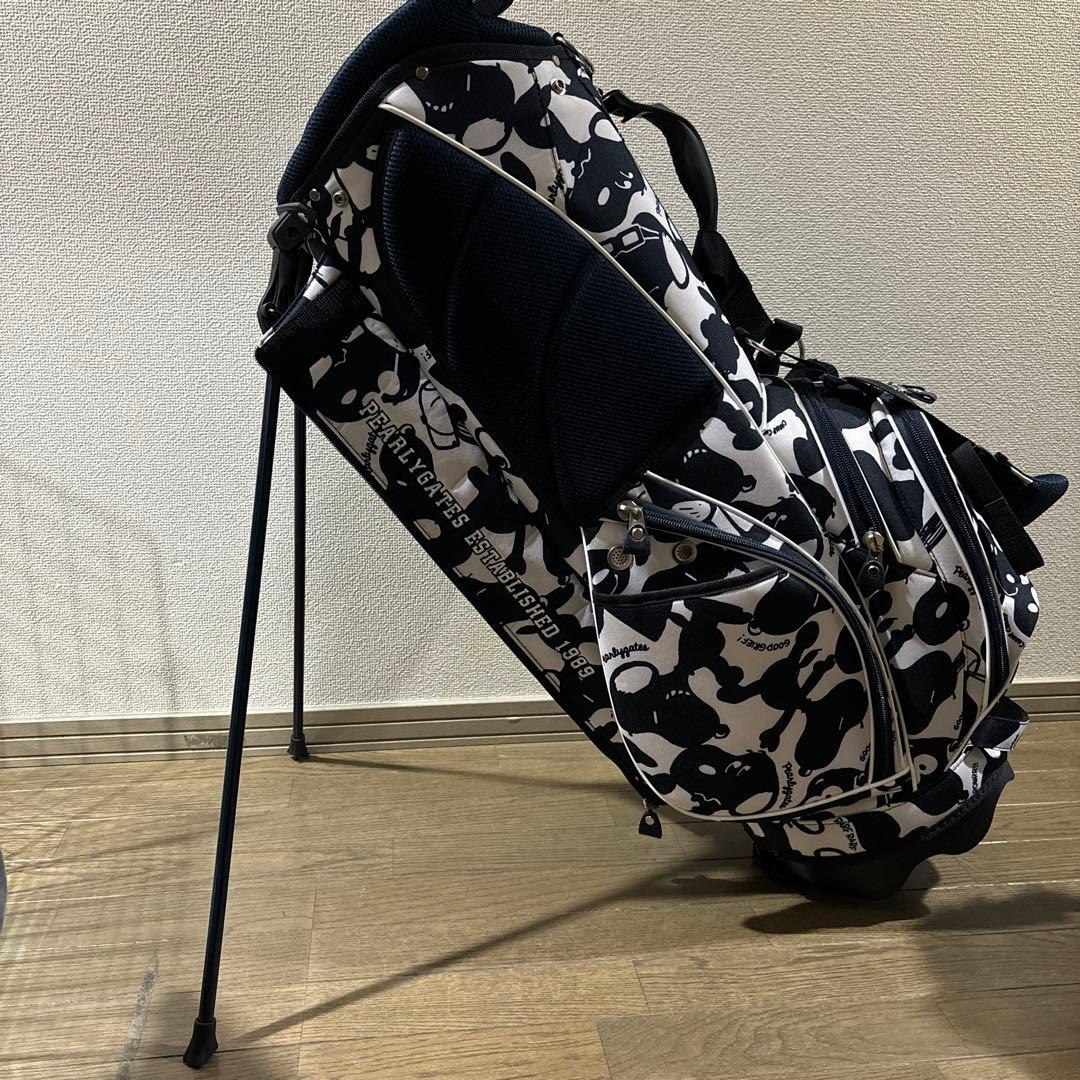 PEARLY GATES スヌーピー柄キャディバッグ