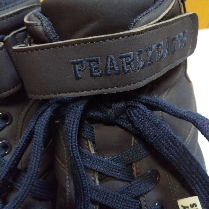 ⭐美品⭐パーリーゲイツ⭐ハイカット⭐ゴルフ⭐シューズ⭐濃紺⭐24.5⭐