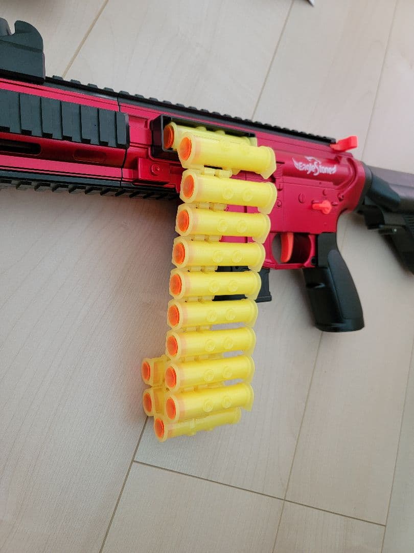 今週限定価格　大量スポンジ弾　充電式アサルトライフル　2個セット