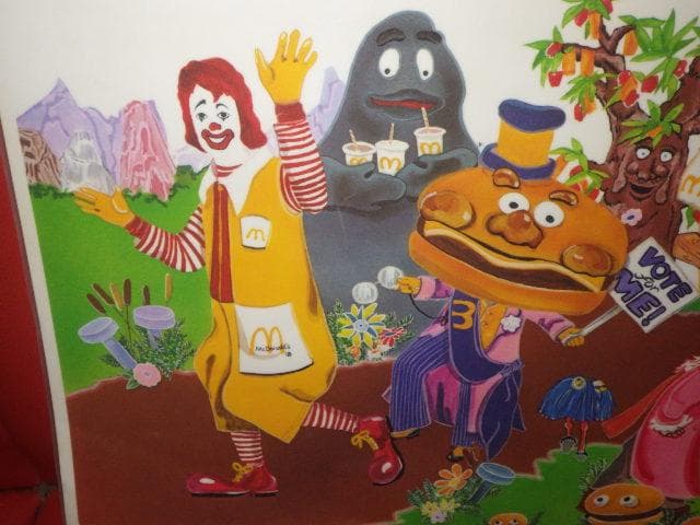 70’S★McDonald's★壁掛け★ポスター★37★ビンテージ★マクドナルド