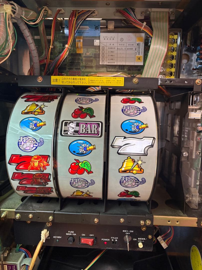 購入前コメント必須 平和 スロット 主役は銭形 ファイナルパネル 4号機