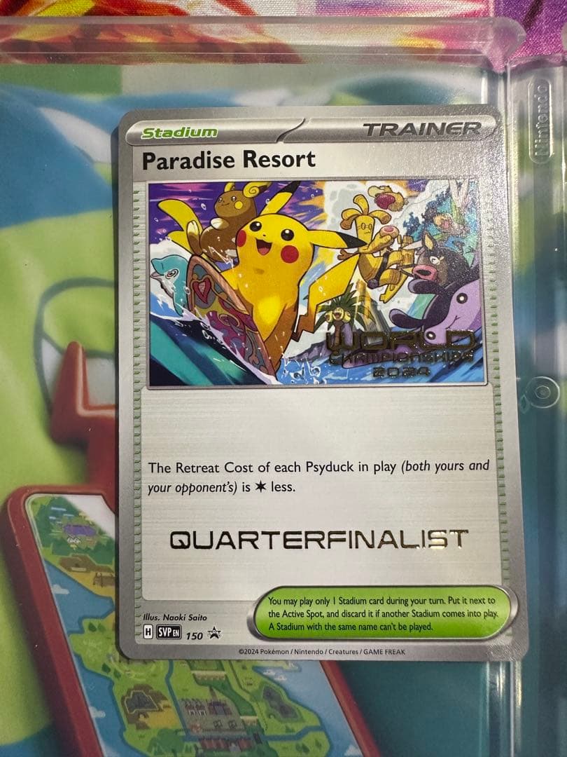 【超希少】 美品TOP8 ポケカWCS2024 Paradise Resort