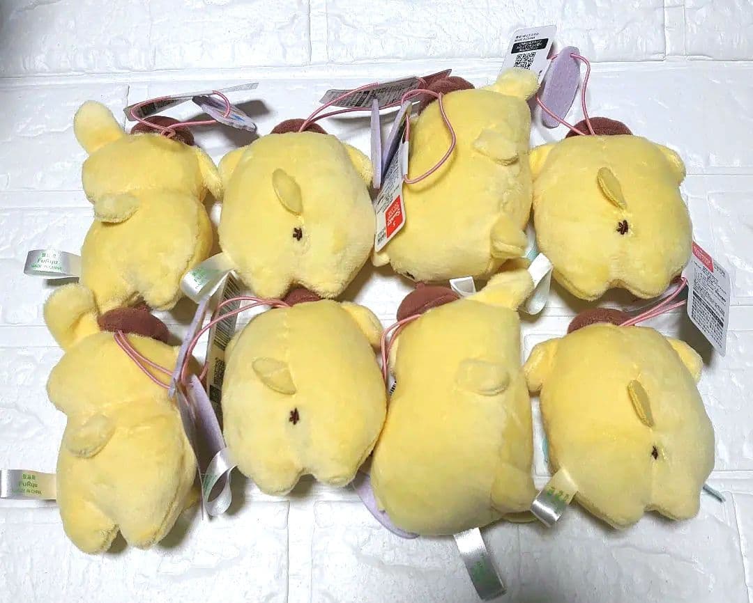 ポムポムプリン わらって♪もっと動くプリンマスコット 全4種　８個セット