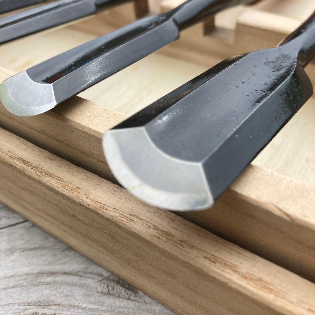 外丸鑿　ノミ　5本セット