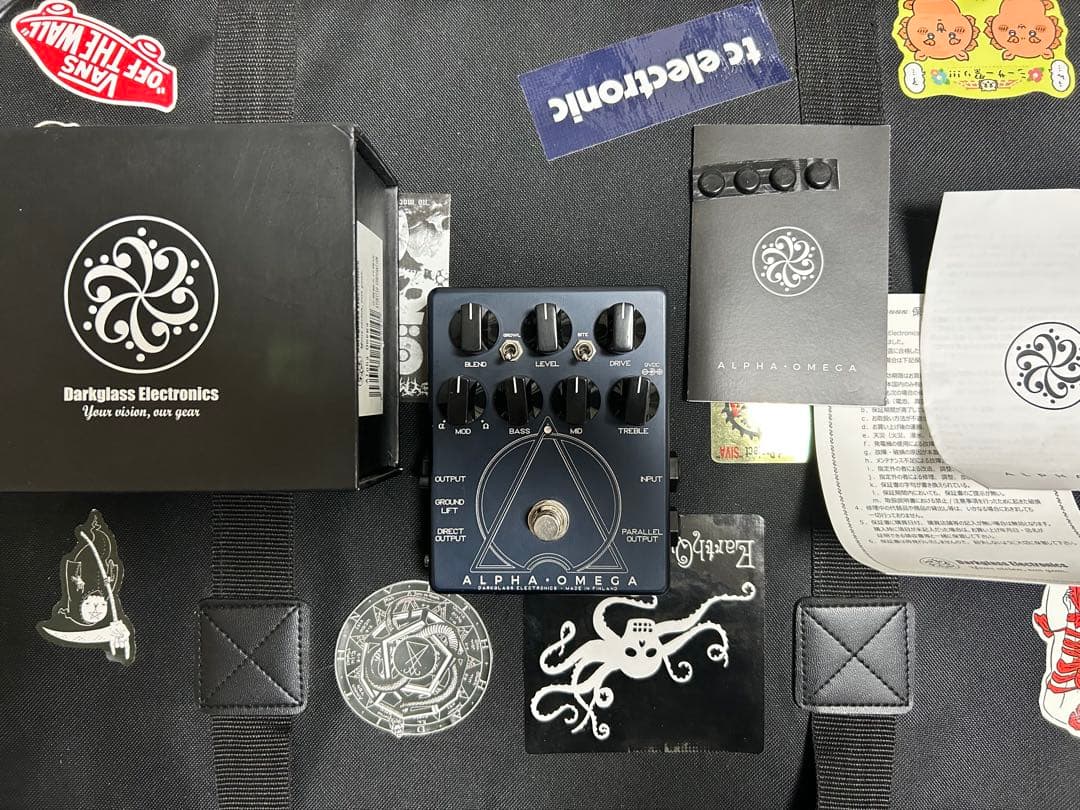 Darkglass AlphaOmega bass preamp エフェクター