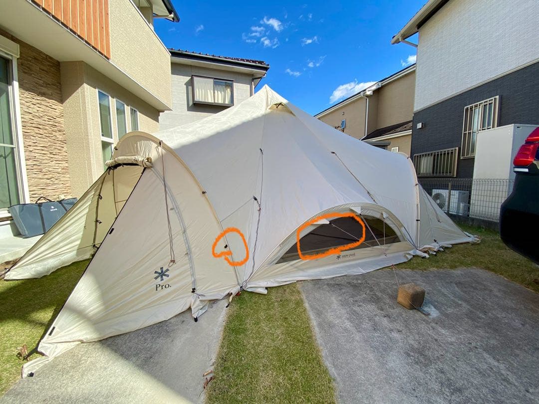 最終価格:スノーピーク:スピアヘッドPro.L＋リビングシート＋インナーマット①