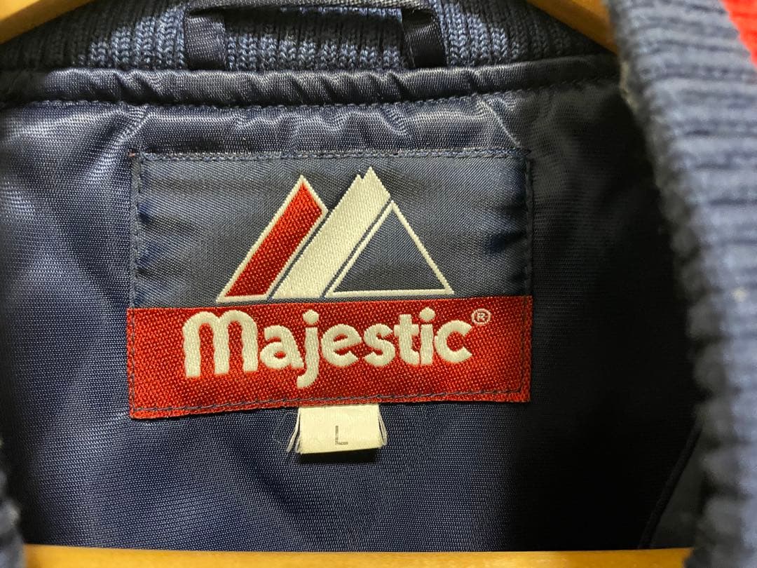 majestic MLB インディアンススタジャン