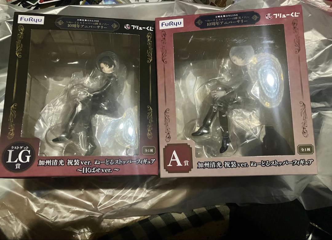 刀剣乱舞　フリューくじ A賞 ラストゲット賞　LG賞 加州清光　フィギュア