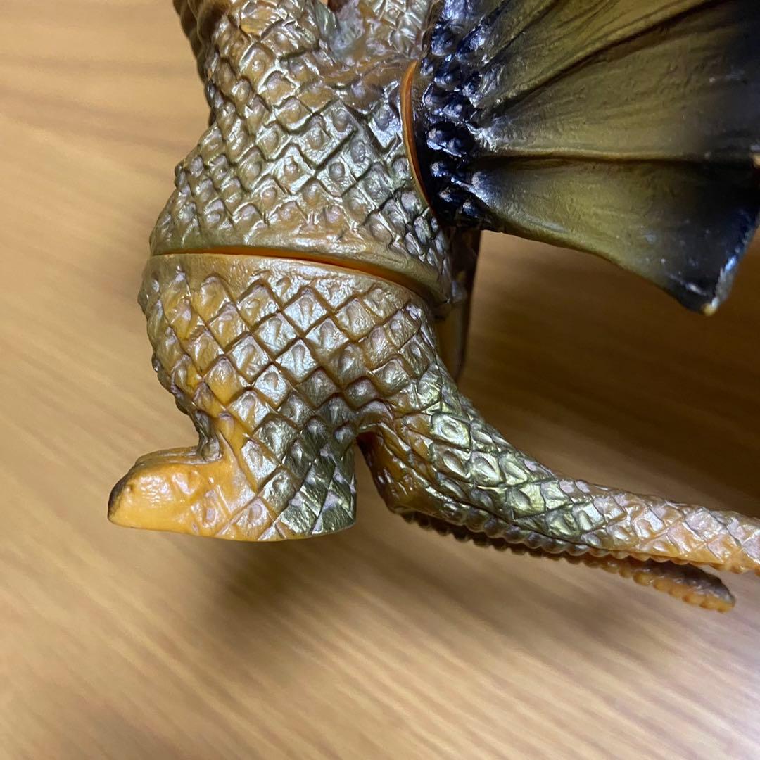 【当時物】ポピー キングザウルスシリーズ キングギドラ ソフビ 5423