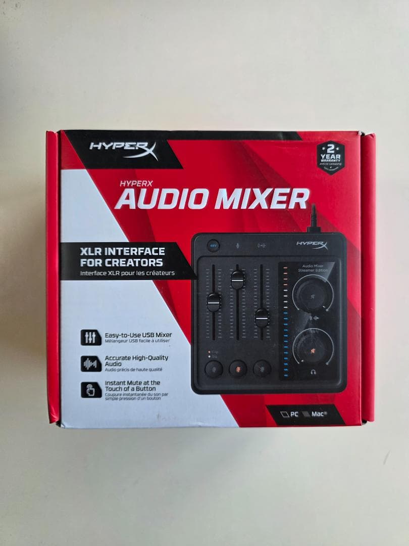 【新品・未使用】HyperX Audio Mixer 73C12AA
