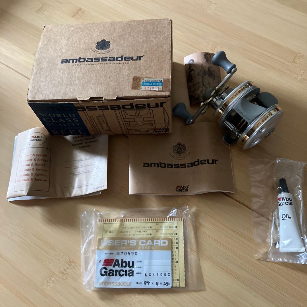 Abu Garcia uc4600c ベイトリール
